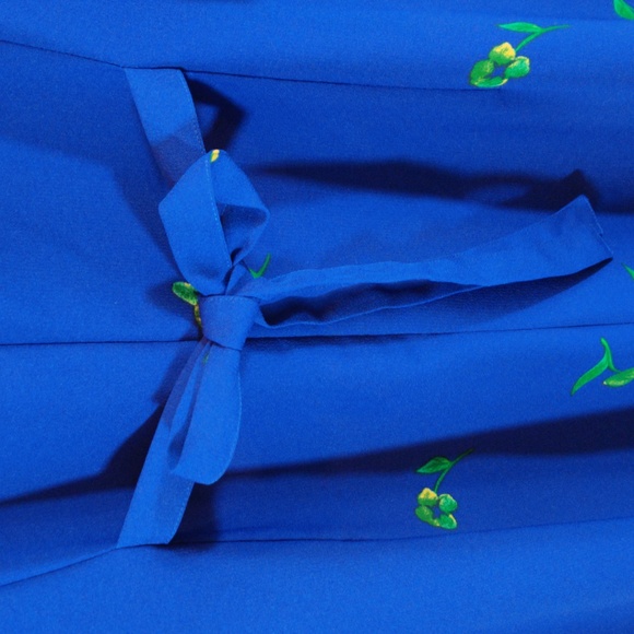 Main Street Classics Vintage Tropical Short Sleeve Maxi Floral 1988 Dress - Picture 13 of 14